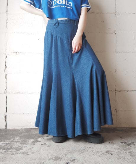 Denim Mermaid Skirt BL