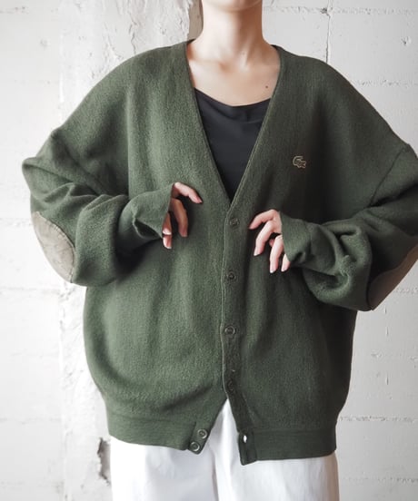 LACOSTE V Neck Cardigan KA