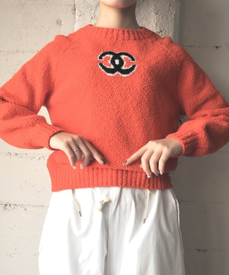 CHANEL Logo Sweater OR