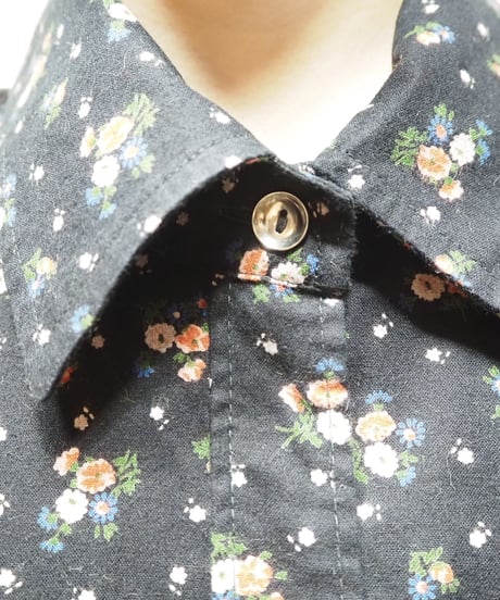 Flower Pattern Shirt BK
