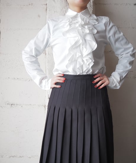 Ralph Lauren Frilled Placket Shirt WH
