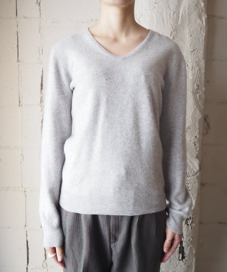 Vneck Cashmere Knit GR