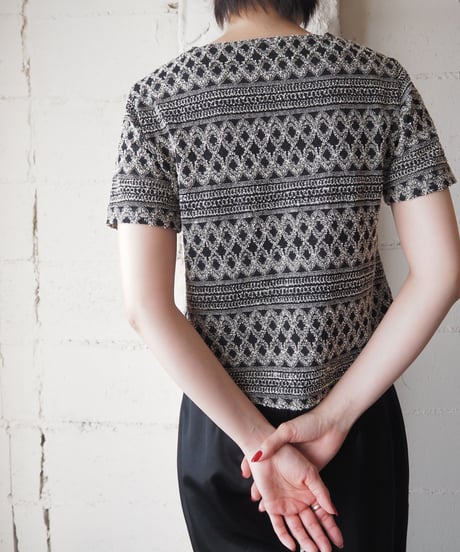 Sheer × Pattern Cutsewn BKBE