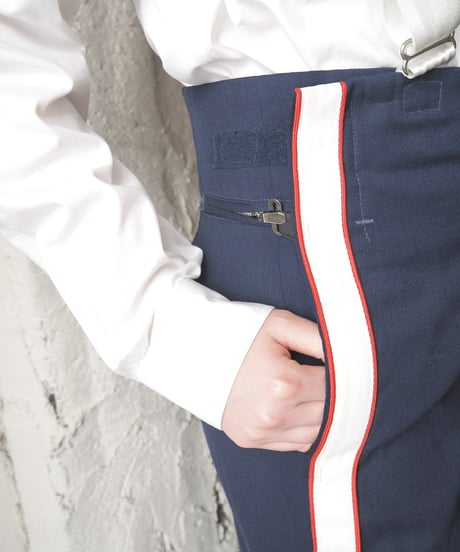 1970's Vintage High Waist Line Pants with Suspenders