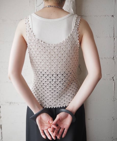Crochet Sleeveless Knit BE