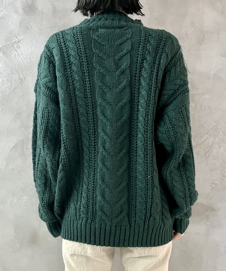 Cable Crew Neck Knit GN