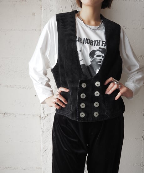 1970’s Corduroy Logger Vest BK