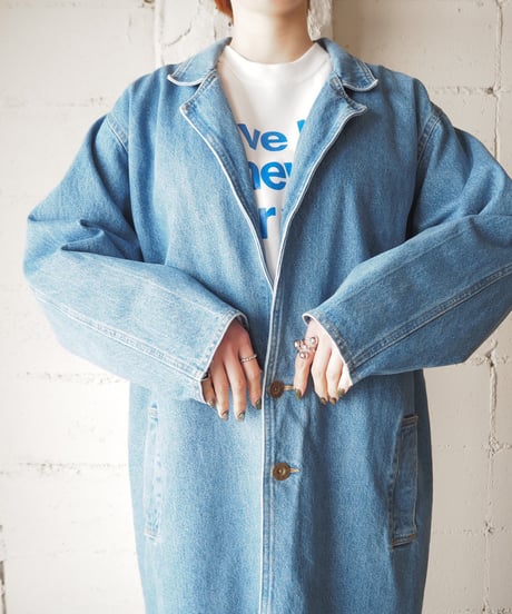 Denim Chester Coat LBL
