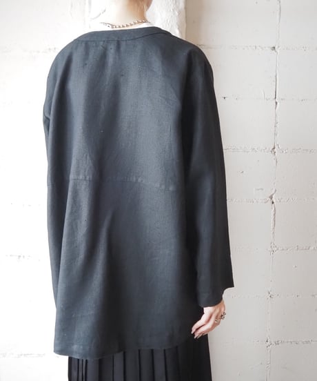Cachecoeur Linen Jacket BK