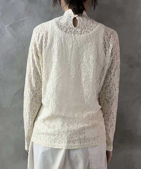 Floral Lace See Through Cut Sewn IV