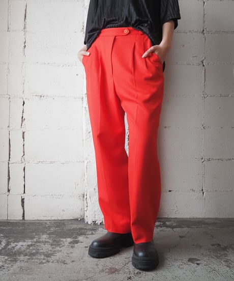 Basic Tuck Pants RE