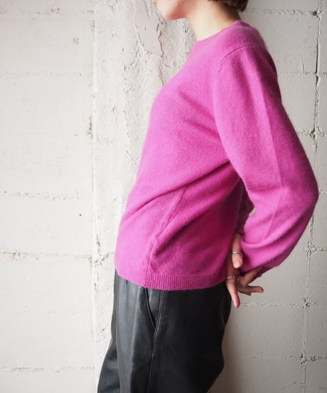 Crew Neck Cashmere Knit PI