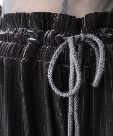 Shadow Stripe Velour Pants BK