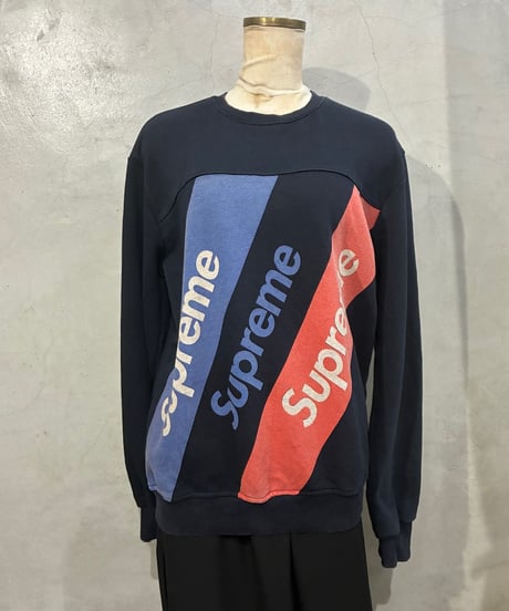 Supreme Logo Print Sweat NVBLRE