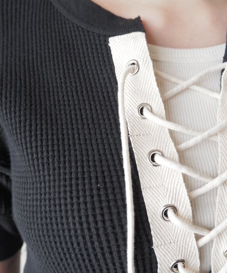 REMAKE Lace Up US Cotton Thermal BK