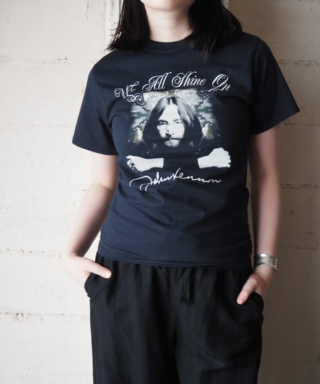 John Lennon Print Tee BK