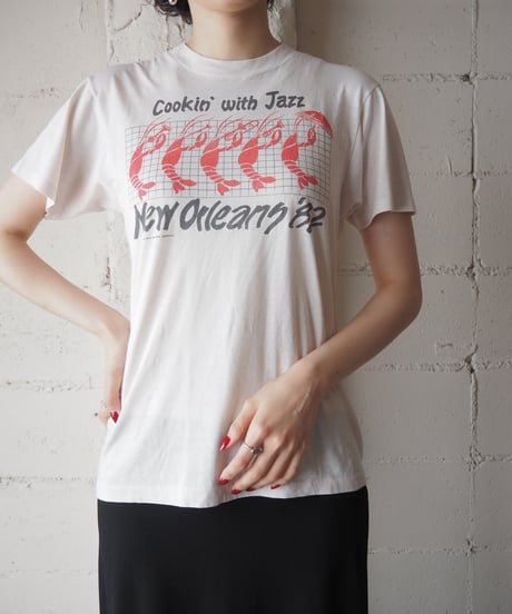 1980's Cookin' With Jazz Tee IVRE