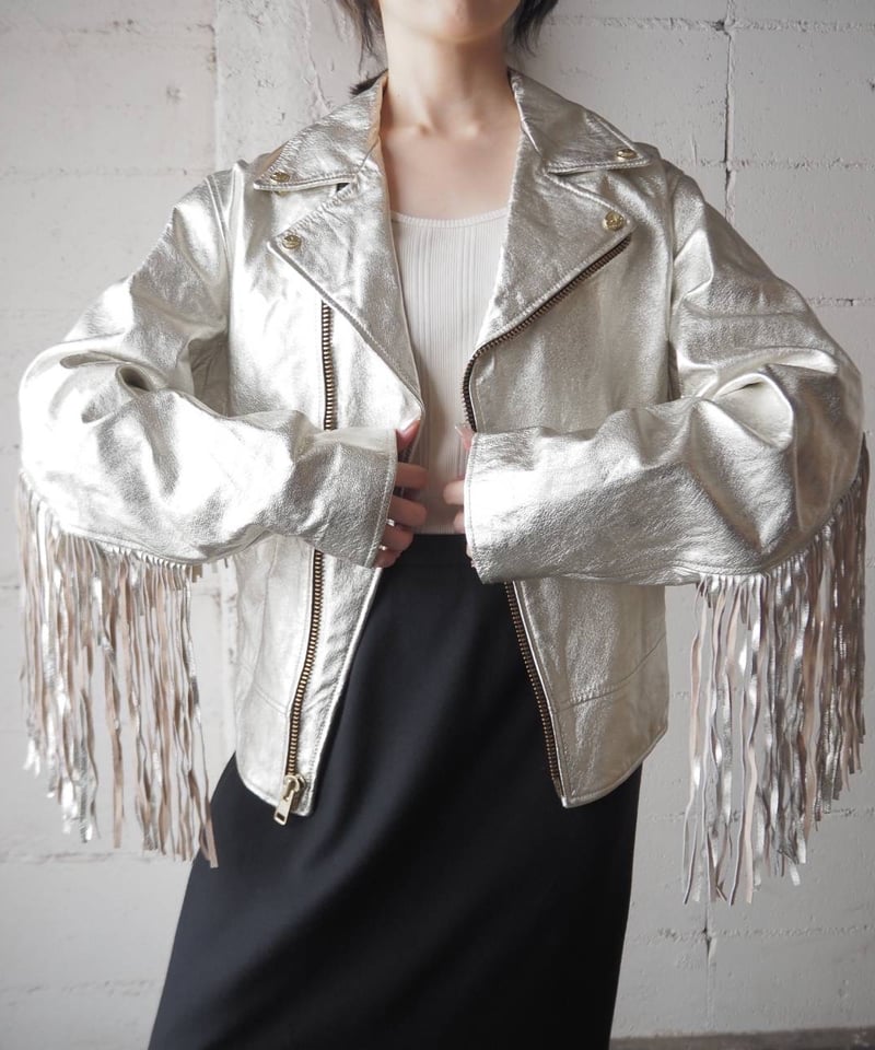 JEREMY SCOTT×adidas Fringe Riders Jacket GD | O