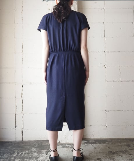 Stand Collar S/S Dress NV