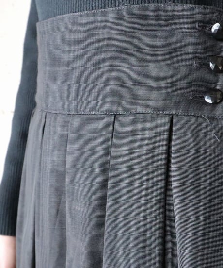 Vintage Moire Skirt BK