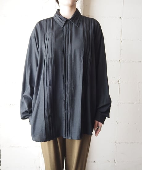 Tuck Design Shirt BK