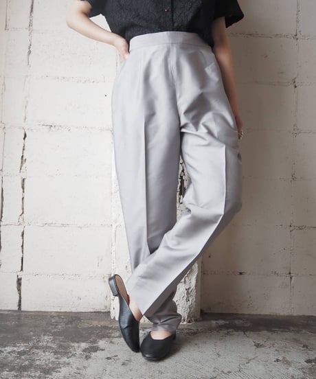 Center Press Silk Pants GR