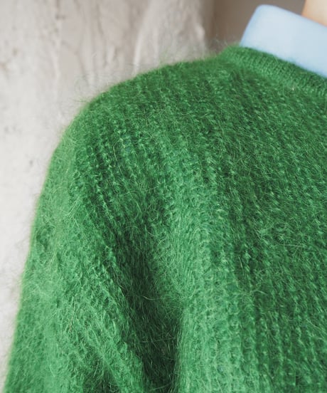 Plane Mohair  Knit GN