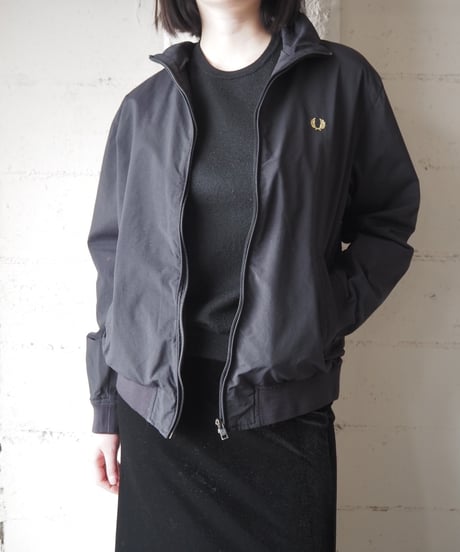 FRED PERRY Nylon Track Jacket BK