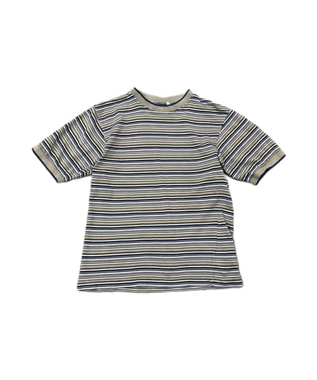 Rib Cuff Collar Tee BENV