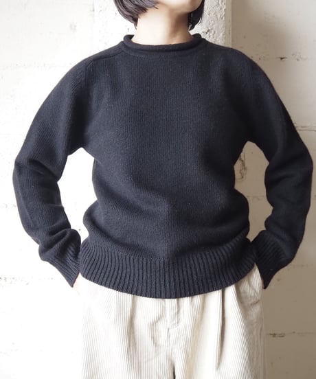 LAUREN Angora Mix Knit BK