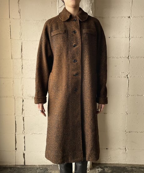 Vintage Round Collar Coat BR