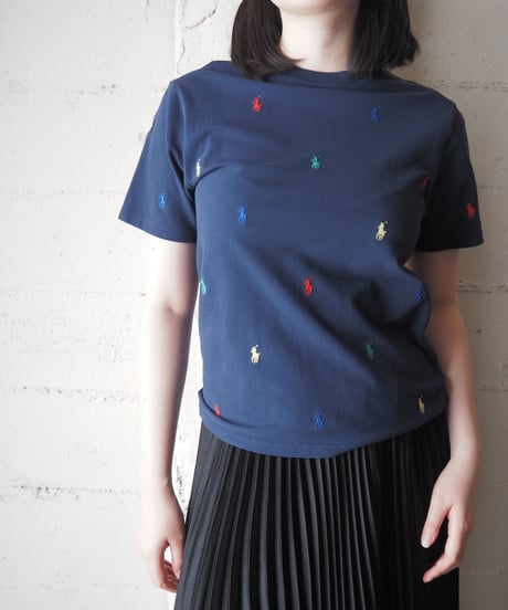 POLO Ralph Lauren Multi Pony Cotton T-Shirt NV