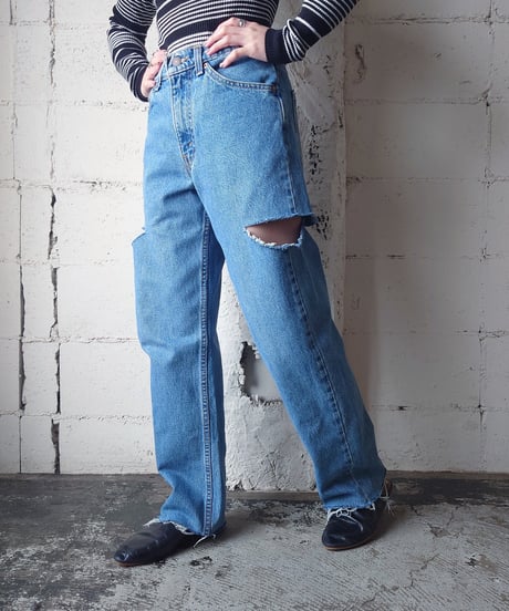 ORFEO MIX Levi's Slashed Denim  BL