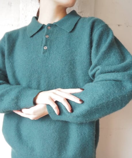 Cashmere Polo Knit GN