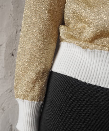 tricot COMME des GARÇONS Lame Cardigan GO