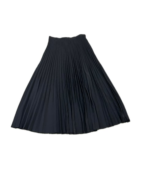 SAGHARBOR Pleated Long Skirt BK
