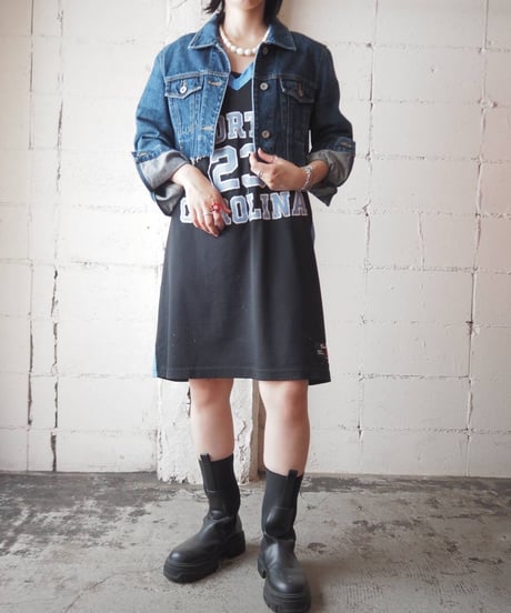 REMAKE Eddie Bauer Cutoff Denim Jacket BL