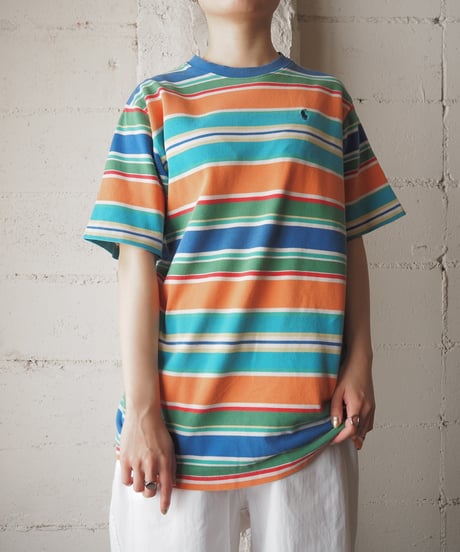 Polo Ralph Lauren Border Tee OR BL GN WH