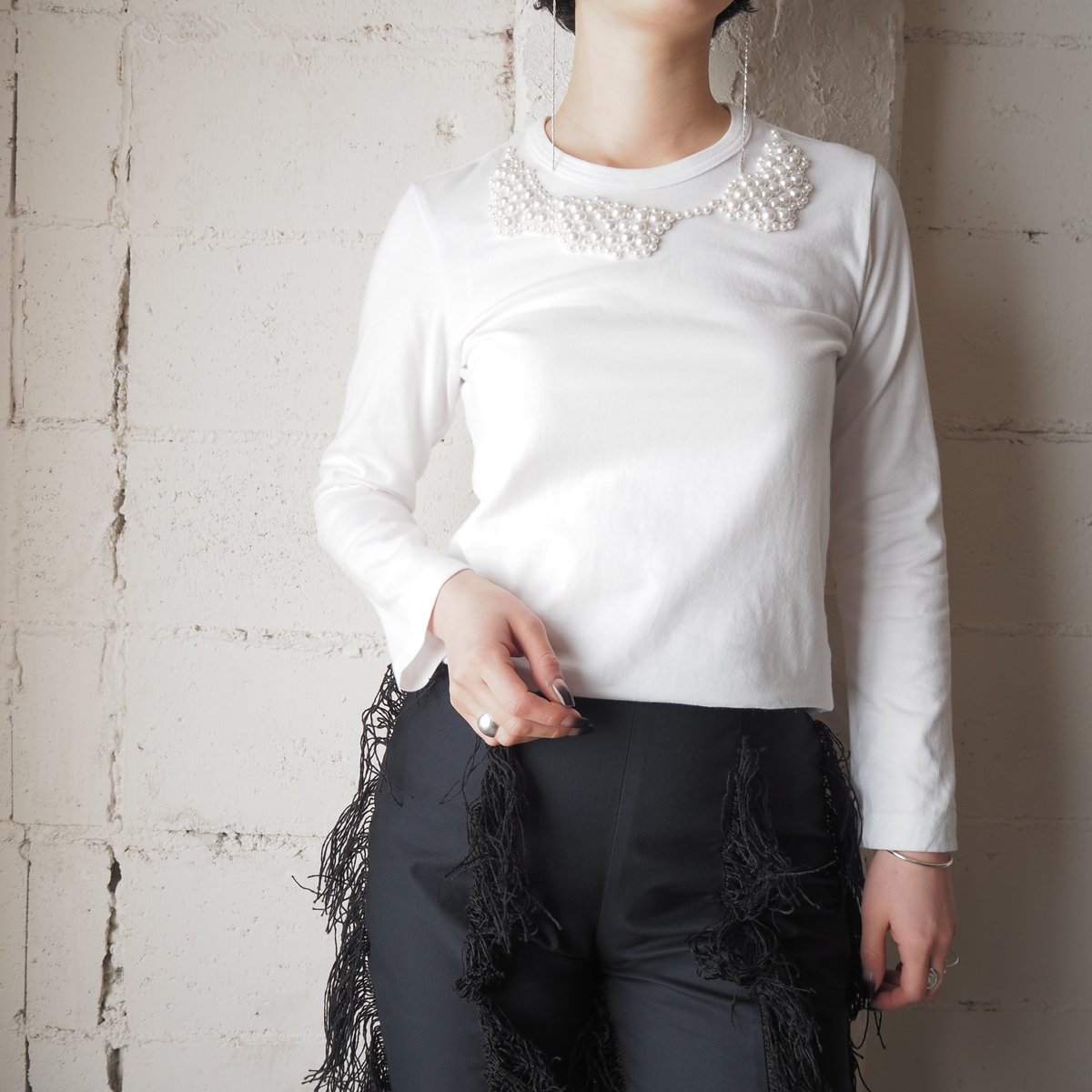 Comme des Garçons Jupe BY JACKIE Pearl Design T