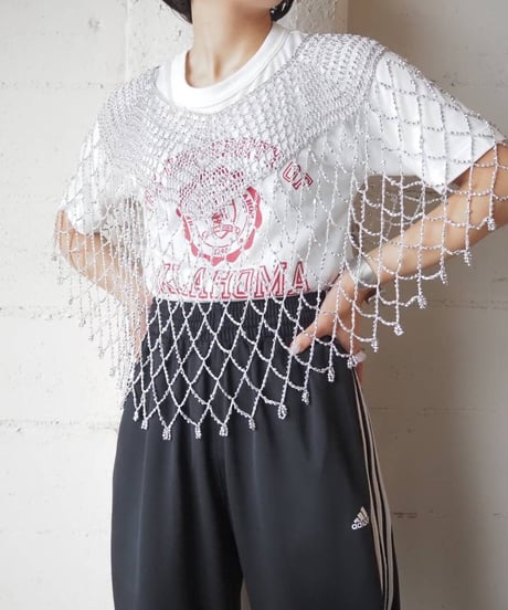 Crochet Beads Poncho SV