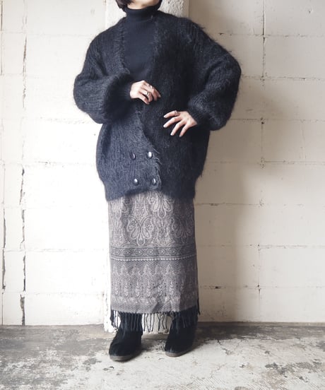 Double Breasted Knit Jacket BK