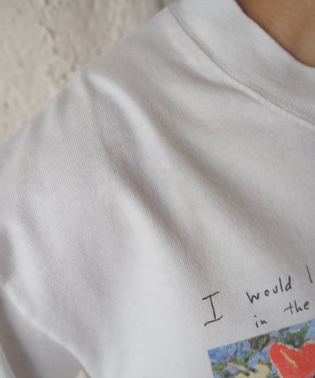 Ken Done Flower Print Tee WH