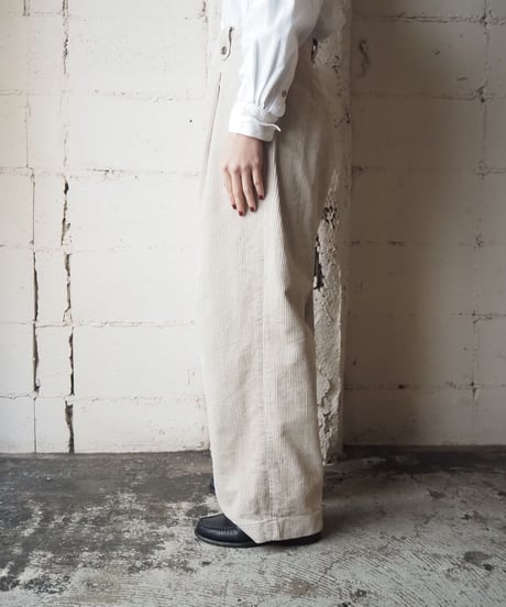 Corduroy Wide Pants IV