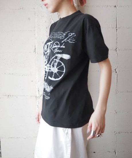 LEONARDO DA VINCI Print Tee BK