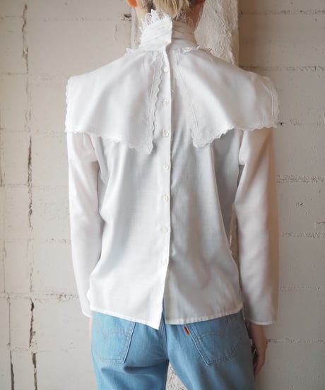 GUNNE SAX Square Collar Blouse WH