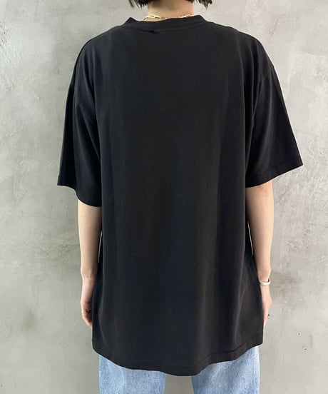 Peace Mark Printi T Shirt BKWH