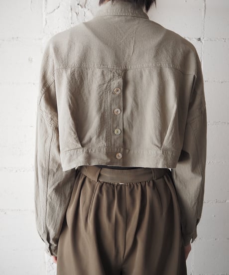 Wide Short Jacket KA