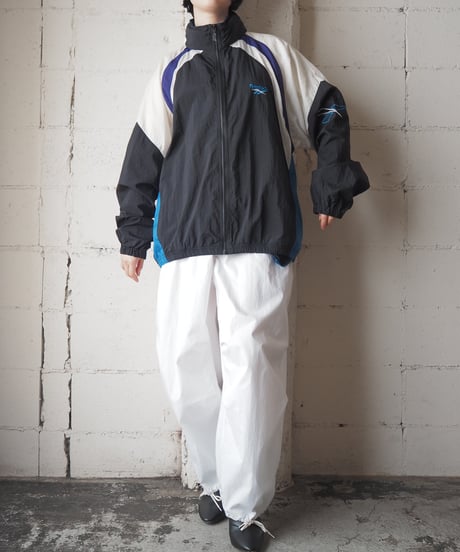 Reebok Tricolor Nylon Jacket BK WH BL