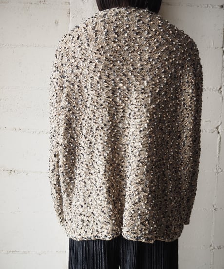 Mix Color 3D Grainy Knit BE