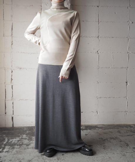 CONTEMPO Easy Long Skirt GR